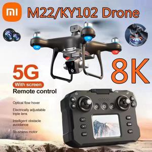 샤오미 KY102 프로페셔널 드론 HD 듀얼 카메라 스크린 브러시리스 제어 장애물 회피 RC 쿼드콥터 10000M