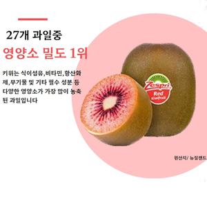 제스프리 레드키위 (루비레드) 소과 1kg (10-13과)