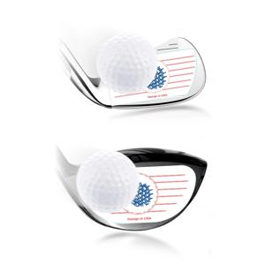 골프 클럽 임팩트 테이프 스티커 라벨 드라이버 우드 아이언 볼 타격 레코더 250 Pcs, 스윙 연습을위한 훈련 보조 장치