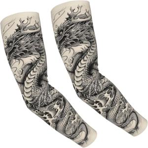 냉각 팔 슬리브 커버 여름 태양 보호 팔 슬리브 남성용 여성용 야구 사이클링 골프 러닝