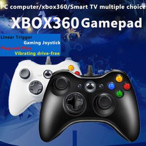 XBOX 360 유선 게임 패드는 Xbox 360 슬림 PC 게임 패드를 지원합니다. Steam을 지원하고 Win7/8/10/11 PC 컴퓨터 무선에 적응할 수 있습니다.