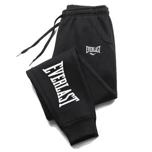 EVERLAST 남성 여성 조깅 운동복 러닝 바지 양털 streetwear 스포츠 대형 조깅 스웨트 바지 2025 의류