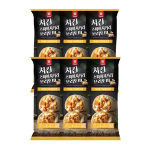 천일냉동 치킨 스파이시커리 브리또 120g 6개