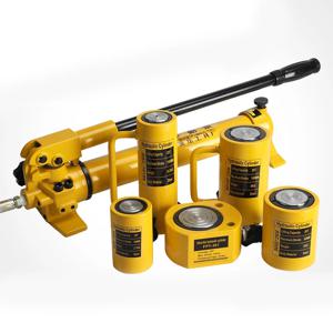 5T/10T 초박형 휴대용 유압 리프팅 잭 하이드로 실린더 분할 유압 부스터 스트로크 수동 수직 RV 액세서리