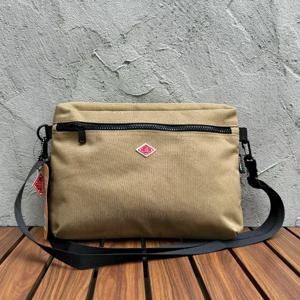 야외 다용도 다이아몬드 스티치 문자 자수 지퍼 싱글 숄더 크로스바디 백 신상품 2023 일본 스타일