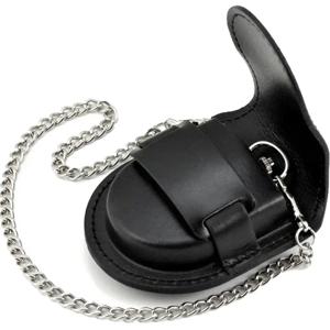 새로운 남성용 뒷면 갈색 커버 빈티지 클래식 회중시계 박스 홀더 보관 케이스 동전 지갑 파우치 가방 실버 브론즈 차이 포함