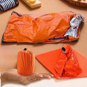 휴대용 방수 비상 침낭 생존 캠핑 하이킹 낚시 여행 야외 장비 액세서리