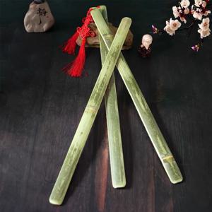 대나무 말 채찍 승마용 말 배트 스팽킹 패들 말 채찍, 전통 수제 훈련 도구