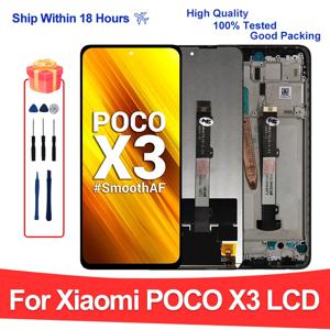 샤오미 포코 X3 LCD 디스플레이 M2007J20CI 6.67인치 IPS 터치 스크린 교체 부품, 포코 X3 Pro NFC LCD M2007J20CT 디스플레이용