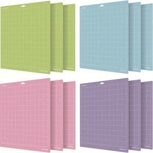 핑크 조각 기계 기본 플레이트 30x30cm 접착 PVC 커팅 매트 Cricut Cameo 4 Crafting Tool과 호환 가능