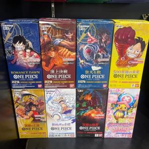 원피스 풀세트 TCG 카드 게임 일본판 Op01-Op12 Eb01-02 Prb-01 애니메이션 테마 부스터 박스 컬렉션 팬들을 위한 선물
