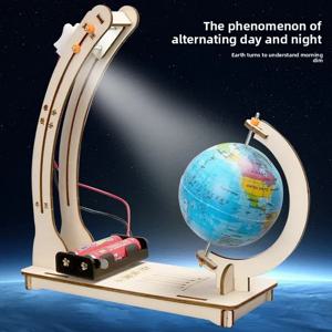 어린이 과학 장난감 주야간 교대 글로브 재미 있은 교육 보조 교육 장난감 DIY 기술 물리학 학습 키트 장난감