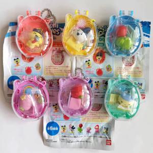 오리지널 반다이 다마고치 스페어 타임 시리즈 2 Pooptime 펜던트 콩 Mr.Koigari 인형 상자 장난감 Collectible Anime Game Figurine Toys