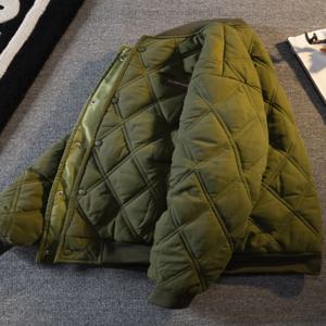 두꺼운 면 재킷 남성 겨울 패션 브랜드 야구 파일럿 재킷 커플용 아메리칸 레트로 루즈 코트 따뜻한 청년 패션