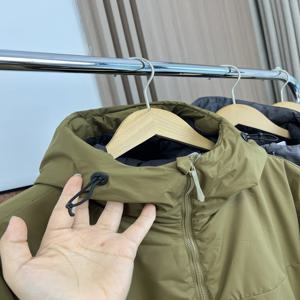 가볍고 통기성 좋은 남성용 아웃도어 면 재킷 방풍 방수 보온 가을 겨울 기능성 코트