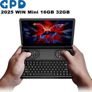 GPD 2025 WIN 미니 16GB 32GB 메모리 1TB 2TB SSD 하드 디스크 AMD Ryzen 8840U HX370 프로세서 휴대용 게임용 노트북 미니 PC