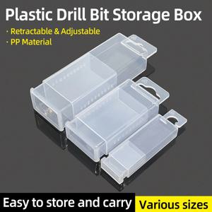 공구 상자 부품 보관 상자 드릴 밀링 커터 상자 직사각형 텔레스코픽 상자 트위스트 드릴 상자 탭 액세서리 공구 포장