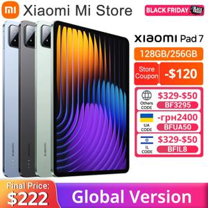 샤오미 패드 7 글로벌 버전 미 태블릿 스냅드래곤 7+ Gen 3 11.2인치 3.2K 144Hz 디스플레이 아드레노 GPU 45W 터보 충전 8850mAh