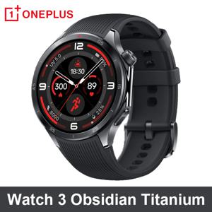 【브랜드+】글로벌 버전 원플러스 워치 3 스마트워치 1.50인치 LTPO AMOLED 디스플레이 스냅드래곤 W5 프로세서 듀얼 주파수 GPS