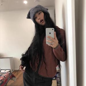 루즈핏 캐주얼 후드 재킷 여성용 가벼운 따뜻한 벨벳 스트라이프 스웨트셔츠 아우터웨어 빠른 건조 코이세이오 만화 스타일