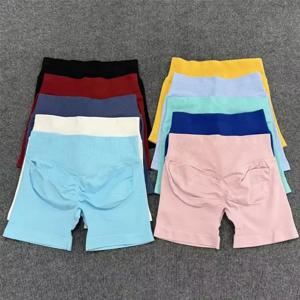 디요가 임팩트 숏츠 세트 운동 스크런치 숏츠 세트 홀터 스포츠 브라 피트니스 의류 짐 슈트 스크런치 숏츠