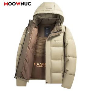 남성 패션 윈드브레이커 파카 남성 재킷 스트리트웨어 가을 겨울 코트 오버코트 방풍 캐주얼 따뜻한 남성용 신상 아웃도어