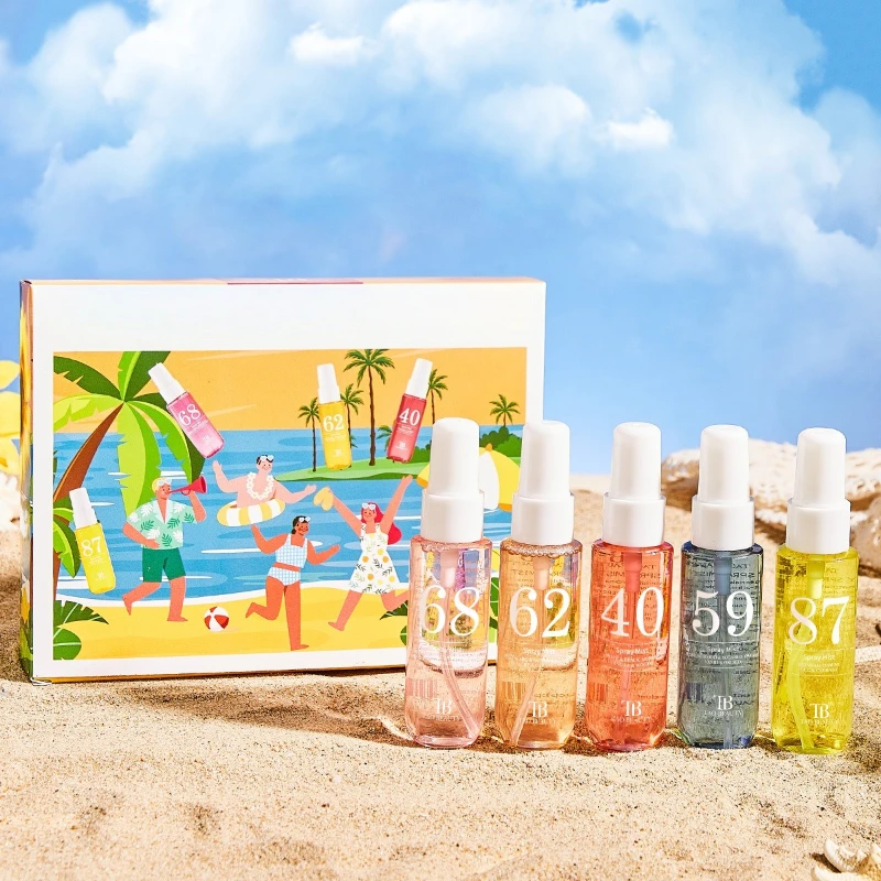 핫세일 디지털 향수 키트 무알코올 바디 헤어 지속적인 향기 여성용 향수 다양한 향 선택 가능