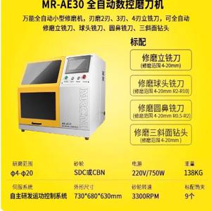 AE-30 CNC 밀링 커터 그라인더에는 평평한 바닥, 볼 헤드, 라운드 노즈 밀링 커터 및 드릴 비트가 표준으로 제공됩니다.(1개)
