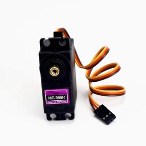 1/4PCS 15KG 디지털 MG996R 서보 180도 회전 RC 자동차 헬리콥터 보트 모델용 모든 금속 기어