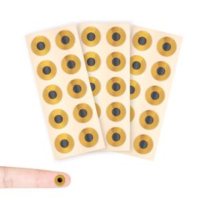 13.56mhz Ntag213 FPC 라벨/태그 144바이트 프로그래밍 가능 칩 미니 NFC 안티메탈 태그 스티커 RFID 출입 통제 시스템 [직경10mm]