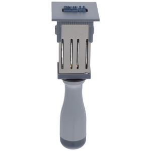 미니 셀프 잉크 핸드헬드 날짜 스탬프 롤링 스탬퍼 휴대용 사무실 문서 라벨 서명 날짜 번호 표시용