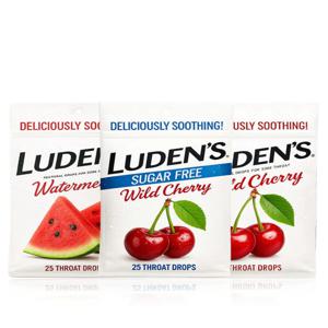 루덴스 캔디 환절기 미세먼지 목보호 진정 사탕(슈거프리 무설탕 체리, 체리, 수박)