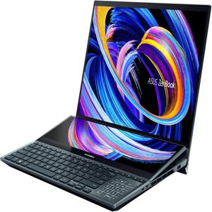 새로운 보너스 세일: ASUS ZenBook Pro Duo UX581 노트북 15.6인치 4K UHD NanoEdge 터치스크린 인텔 코어 i9-10980HK 64GB RAM 1TB HDD1@