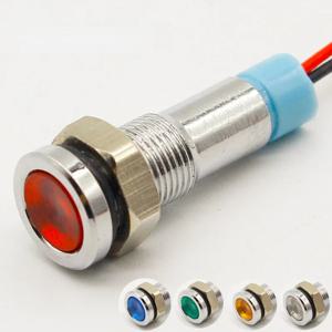6mm LED 표시 등 6V 12V 24V 220V 신호 램프