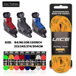 아이스하키 스케이트 레이스 나일론 듀얼 레이어 브레이드, 스포츠 롤러 더비 스케이트 부츠, 아이스하키 스케이트 신발, 84-120 인치