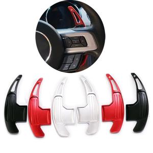 포드 머스탱 2015 2016 2017 2018 2019 알루미늄/탄소 섬유 스티어링 휠 시프트 패들 확장 시프터 기어 키트