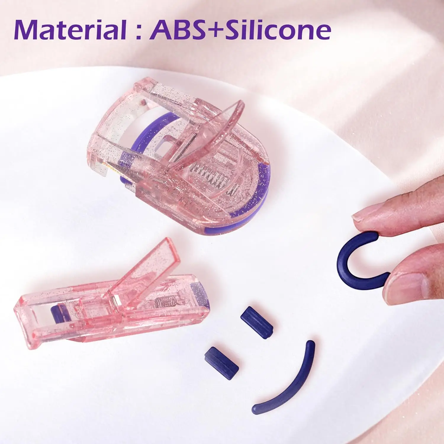 속눈썹 컬링 도구, 속눈썹 컬링 클립, 속눈썹 컬링 도구, 속눈썹 거치대 화장품 도구, 2 개