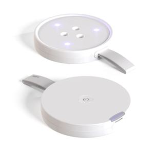 [휴비딕] 휴대용 다용도 무선 살균기 USB충전식 자외선 살균기 겸 휴대폰충전기 HMS-2