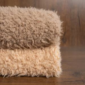 신생아 사진 소품용 인조 모피 배경 모피, 봉제 포즈 원단 담요 매트, 바구니 그릇 스터퍼, 남아 여아, 80x100cm