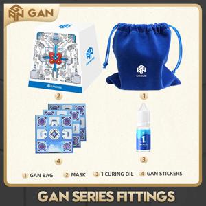 GAN 매직 큐브 마스크 세트 세일 스티커 보관 가방 No. 1 유지보수 오일 큐브 예비 부품
