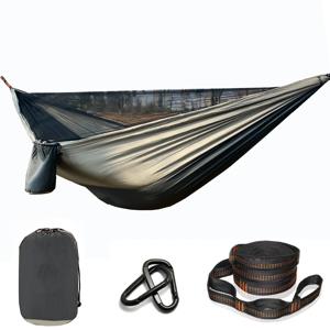 캠핑 모기장 해먹 및 초경량 휴대용 해먹, 조정 가능한 능선이 있는 캠핑, 하이킹, 배낭 여행용