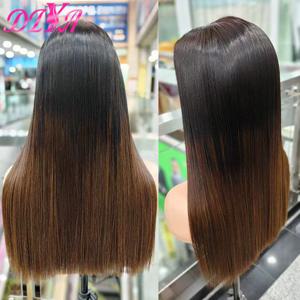 300% 밀도 16A 더블 그린 원시 베트남어 인간의 머리 가발 2x6 HD 레이스 클로저 가발 뼈 스트레이트 인간의 머리 가발 흑인 여성을위한