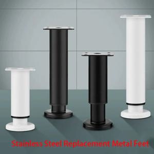 새로운 조정 가능한 가구 다리 교체 내구성 스테인레스 스틸 테이블 피트 높이 소파 레벨링 발 하드웨어