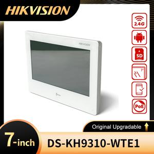 Hikvision DS-KH9310-WTE1(B) 비디오 인터콤 네트워크 실내 스테이션 내장 안드로이드 시스템 7인치 다채로운 터치 스크린