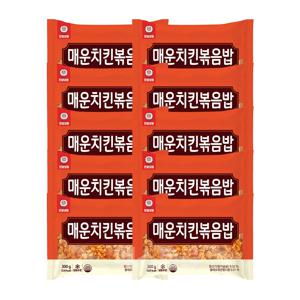 천일냉동 매운치킨 볶음밥 300g 10개