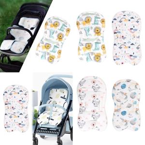 유아용 카시트 삽입 편안한 다기능 귀여운 패턴 유아용 하이 체어 패드 경비원 유아 신생아 유모차
