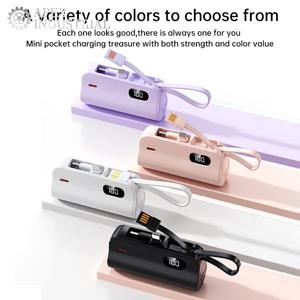 미니 1x21700 전원 은행 배터리 충전기 케이스 캡슐 모바일 전원 배터리 DIY 케이스 USB Type-C 캔디 컬러 셀 아이폰