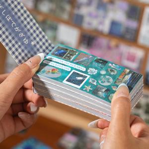 30 개/몫 Kawaii Retro Ins 다이 커팅 스티커 도서 크리 에이 티브 핸드북 DIY 스크랩북 일기 전화 케이스 귀여운 편지지 스티커