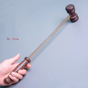 41CM Wenge 단단한 나무 말 채찍 Flogger 훈련 Spanker 말 장비 용 크롭 패들