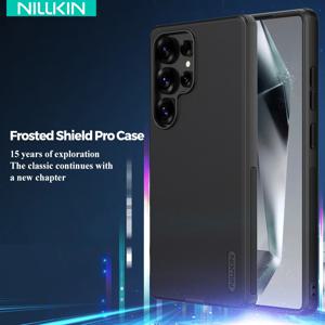 삼성 갤럭시 S25 울트라 S24/S23/S22 울트라 PC + TPU 지문 방지 보호 커버 용 Nillkin 초박형 전화 케이스
